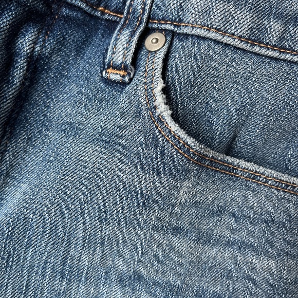 Banana Republic Jeans Mid Rise Skinny Split Ankle Detail Women’s Size 29 - Picture 3 of 7